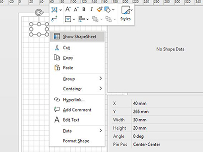 Access to ShapeSheet